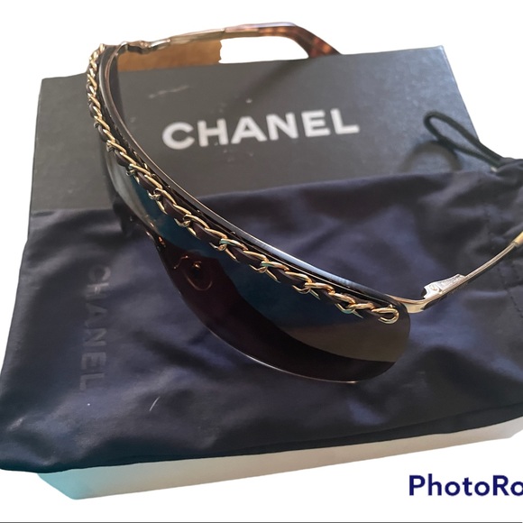 AUTHENTIC Y2K CHANEL FRAMELESS SUNGLASSES - Picture 3 of 5
